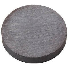 TRUSCO Ferrite Magnet Outer Diameter 80mm x Thickness 10mm Pack of 5 TF80RA-5P