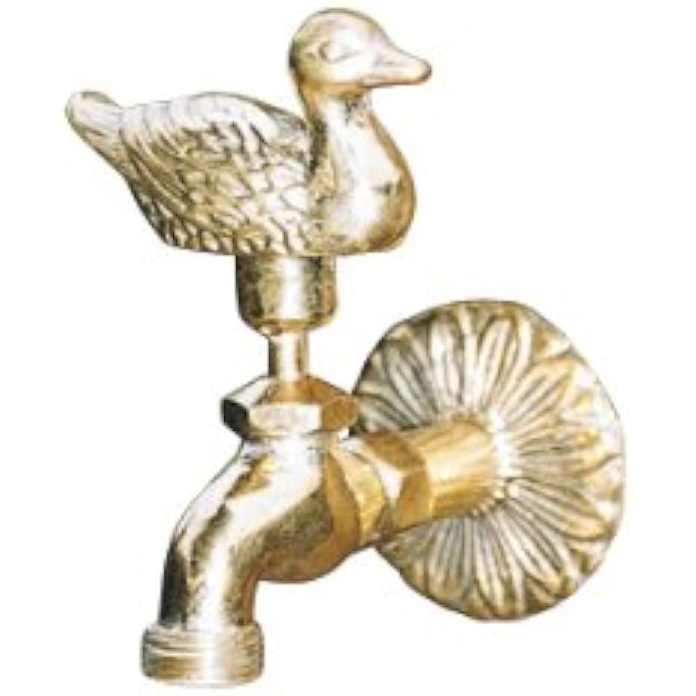Animal faucet duck brass color 30007