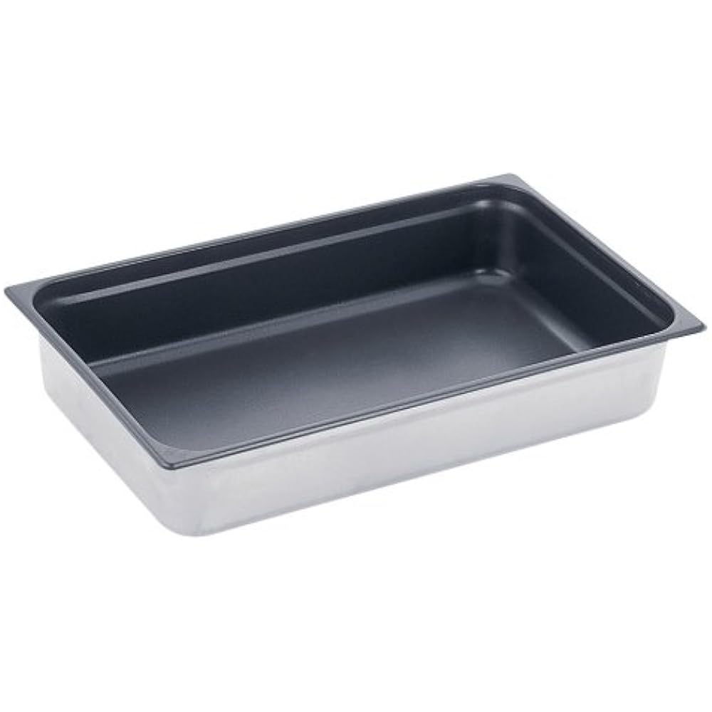 TKG Corporation Non-Stick Gastronorm Pan 2/3 65mm Fluorine Processed (Non-Stick) Processed 18-8 Stainless Steel AGS0809