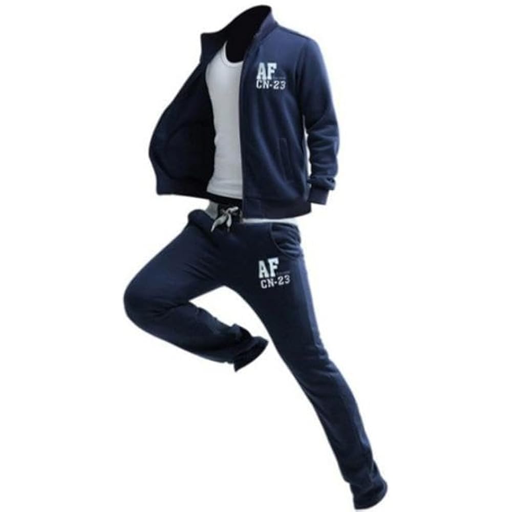 [aspersio] Cool Warm Fleece Sweat Setup No Hood Street Fashion Jersey Men's