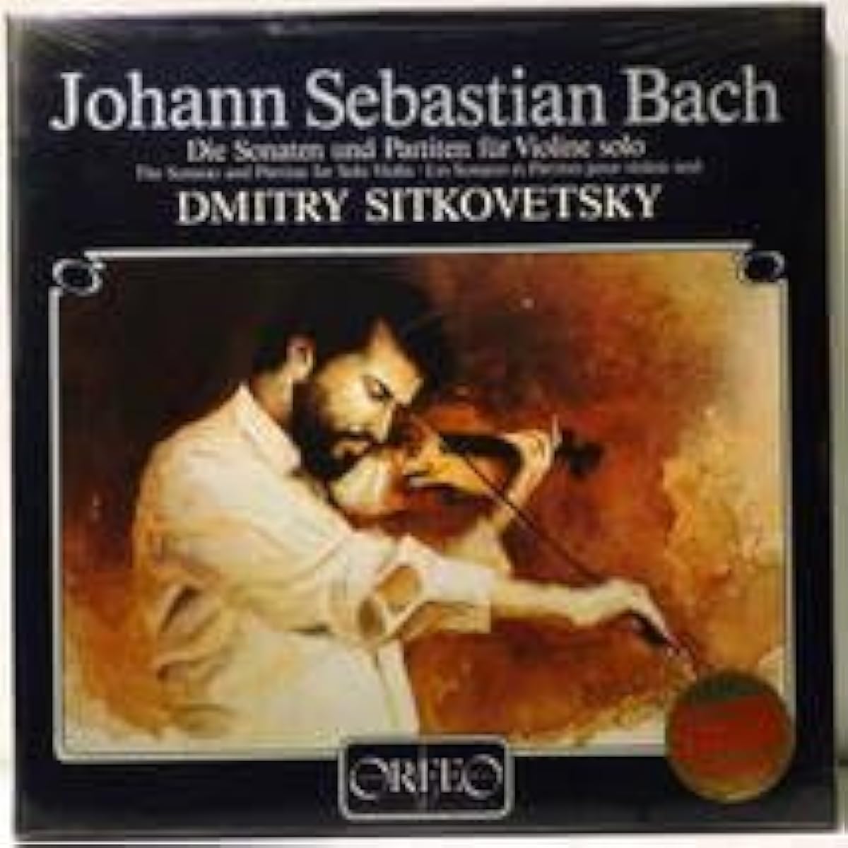 RARE Sitkovetsky J.S., Bach Complete Solo Violin Pieces 3LP FACTRY SEALED SITKOVETSKY J.S.BACH SONATEN UND ~
