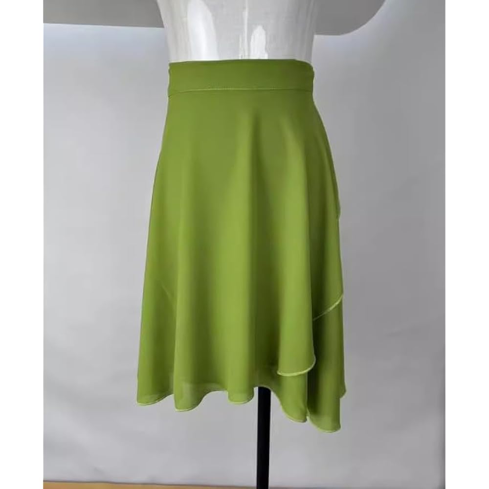 ProDance Light Brown Long Skirt Ribbon Ballet Women's Leotard PSL012N