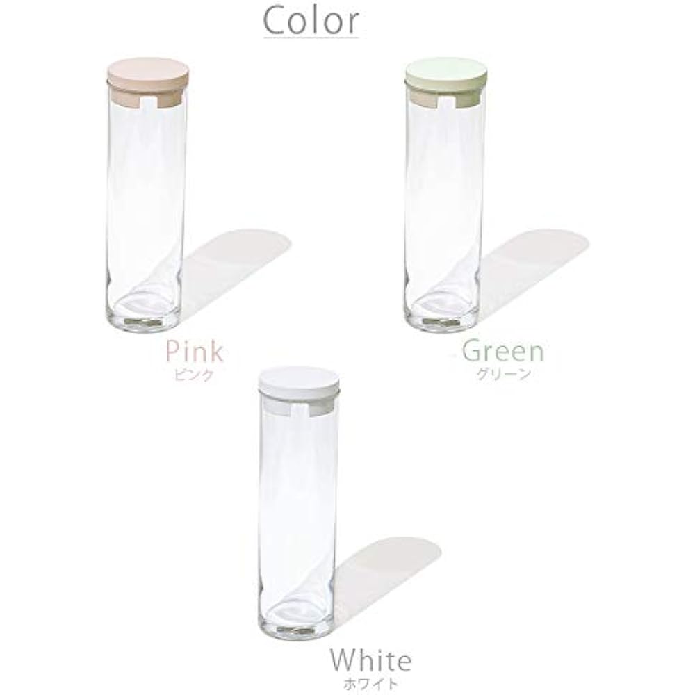 Soil Diatomaceous Earth Pasta Measure Container White Humidity Control Container Made in Japan K354