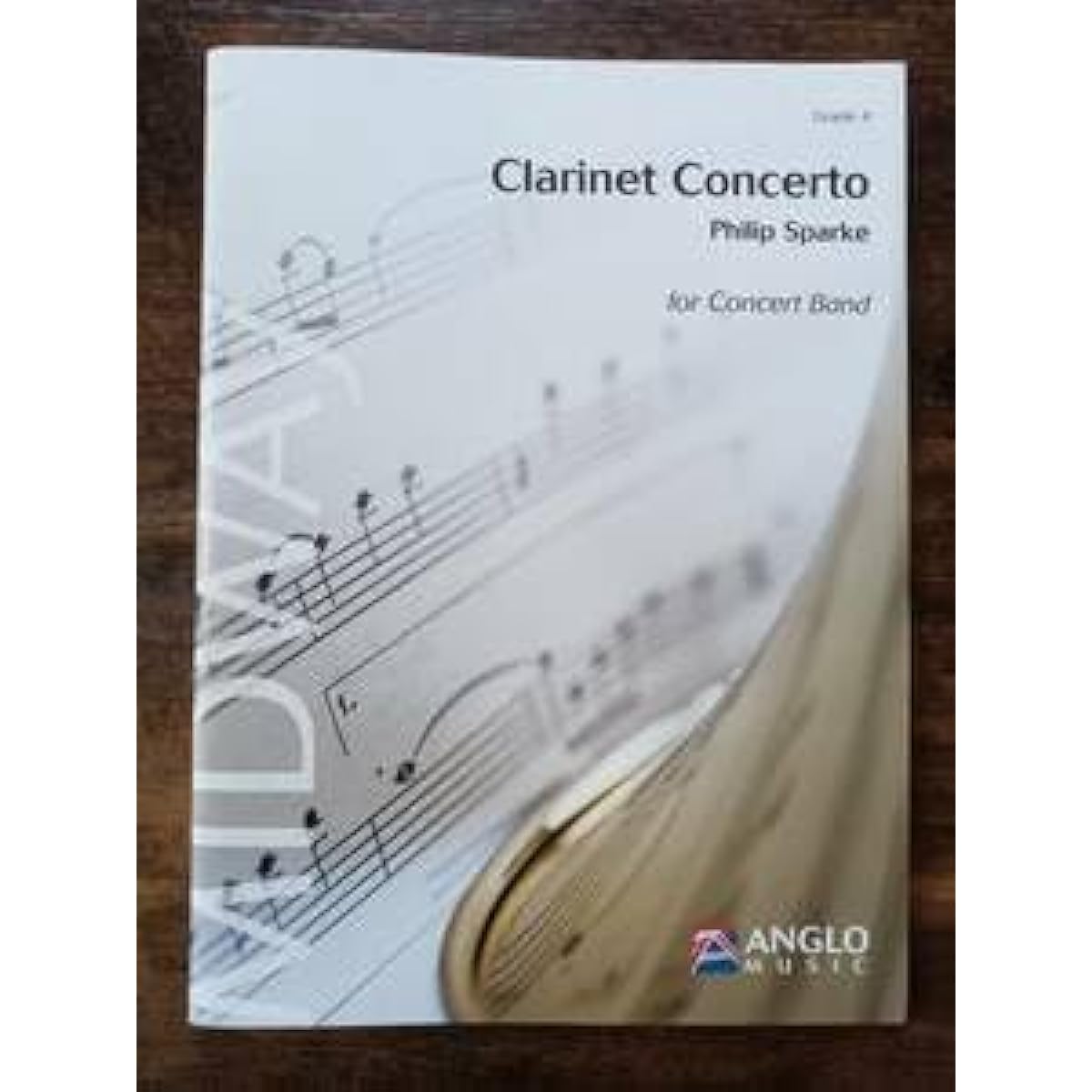 Philip Sparke: Clarinet Concerto for wind orchestra Full score for clarinet and band