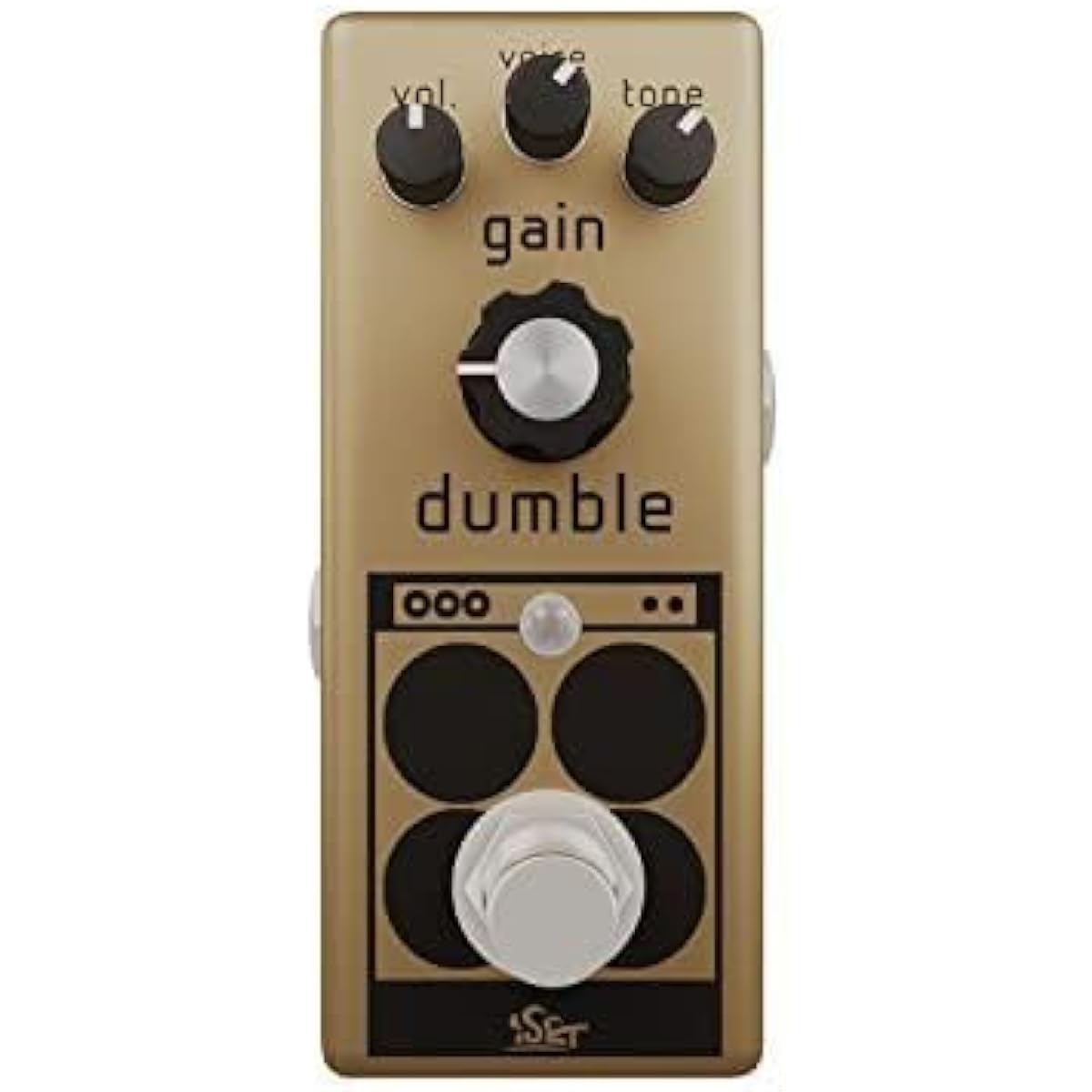 Dumble Overdrive ISET Dumble Overdrive Pedal Analog Mini Single Guitar Effect for Electric Guitar Bass True Bypass (Dumble Overdrive)
