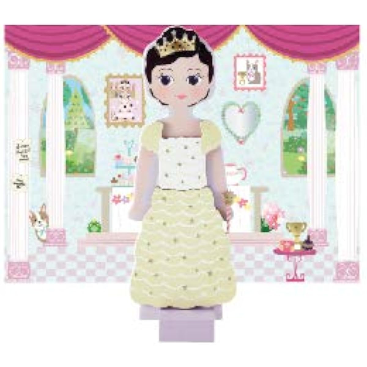 Floss & Rock Magnetic Dress Up Wooden Doll Charlotte