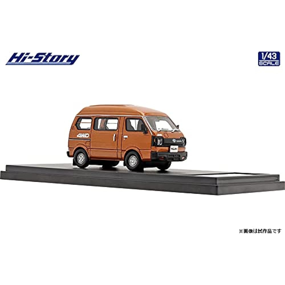 Hi Story 1/43 Subaru SAMBAR 4WD (1980) Mighty Brown Completed Product HS340BR