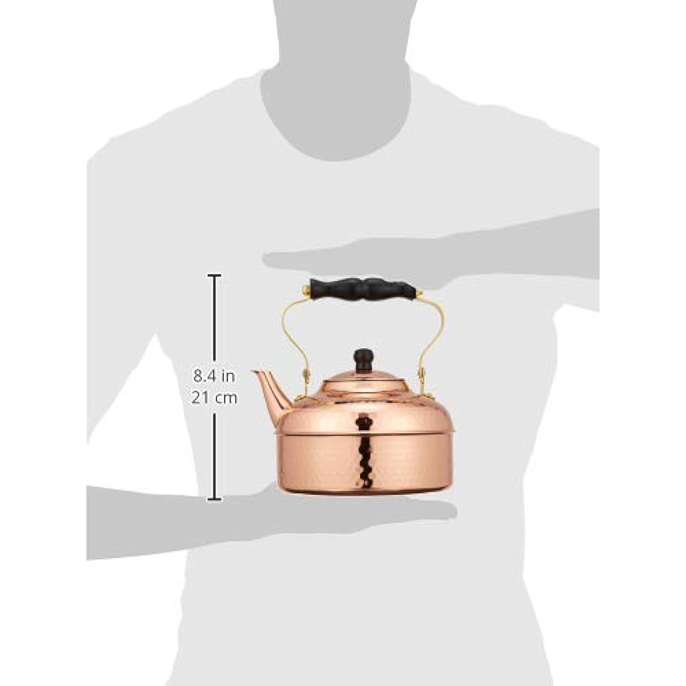 Shinkoukinzoku Kettle, Copper 2.0L, Hammered Kettle S-810H