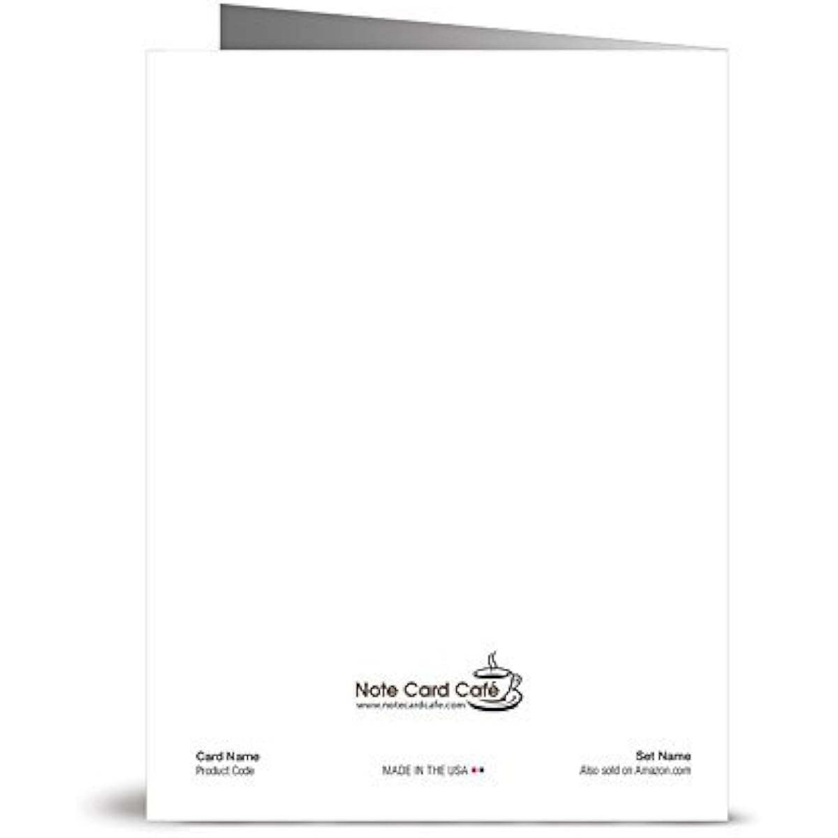 Note Card Cafe Christmas Card Set with Off-White Ivory Envelopes | Pack of 24 | Blank Inside Glossy Finish | Watercolor Wreath | Holiday Winter Gift Present Secret Santa