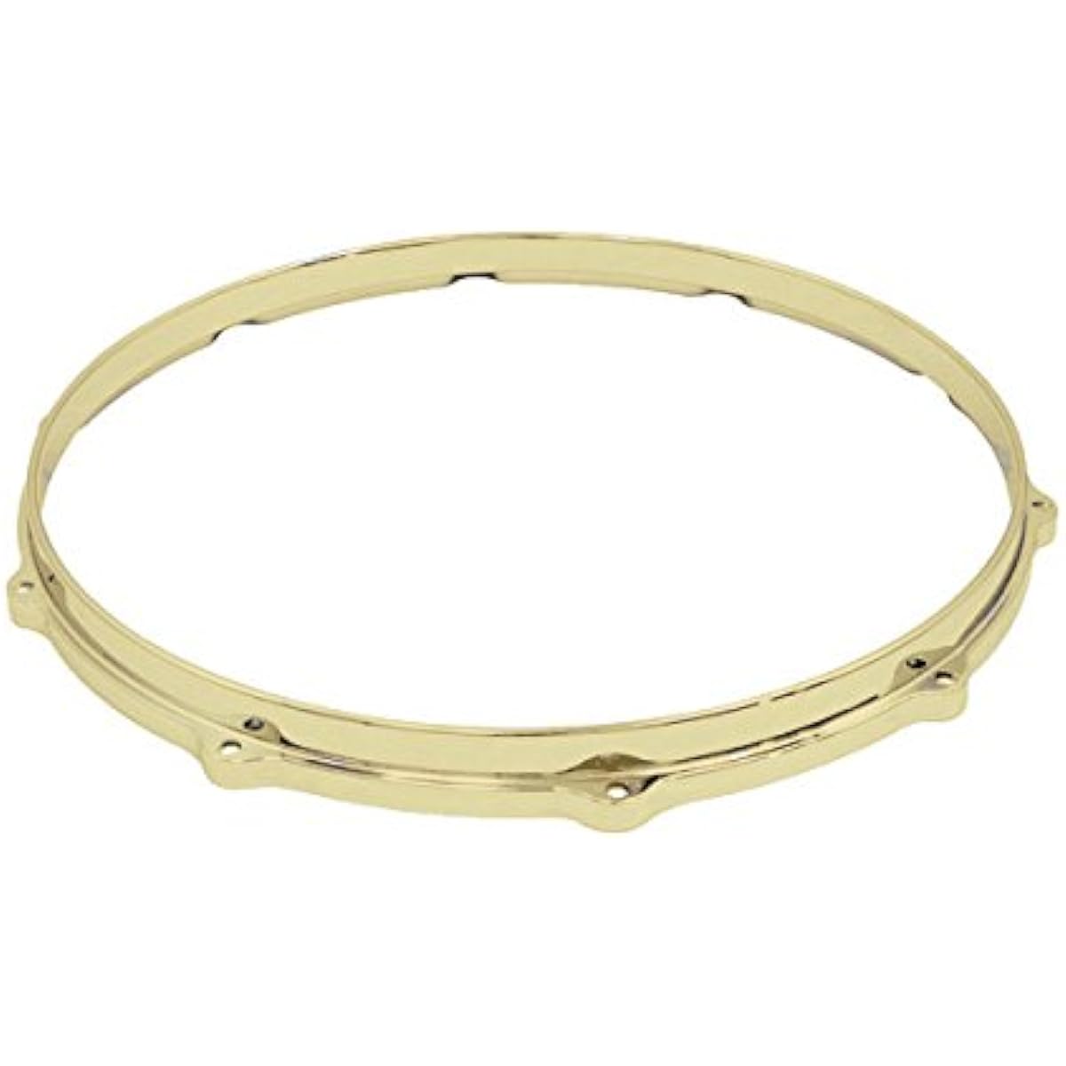 Ludwig Die-cast Hoop Butterside (hitting surface) 14 inches 10 tension Brass plated finish L1410BB