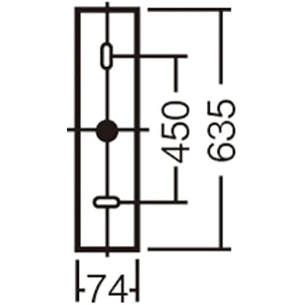 Panasonic LED bracket under eave ceiling light daylight white LGW80190LE1