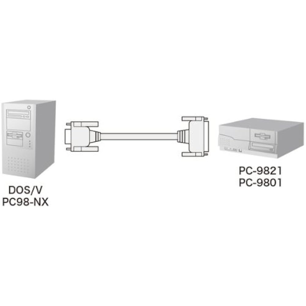 Sanwa Supply RS-232C cable 10m KRS-423XF10N