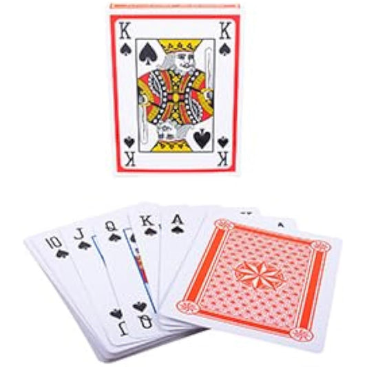 Aloftopz Jumbo Playing Cards Giant Card Deck Casino Party Decorations 10.5x14.5 Inch