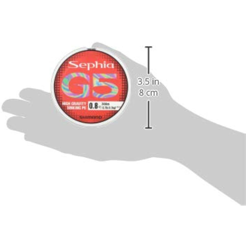 SHIMANO PE Line Sephia G5 200m Multicolor PL-E65N