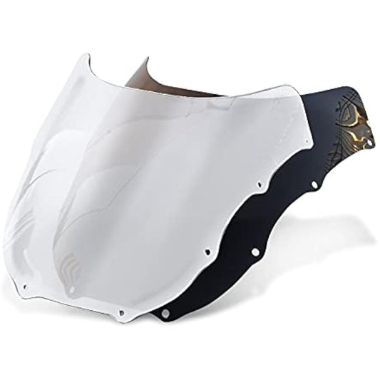 Windshield Windscreen Shrouds Fairing Fit For Kawasaki ZXR400 Double Light ZXR400 Double Lamp 1989 1990 8990 Motorcycle Accessories