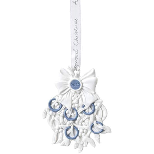 Wedgwood 2020 Five Gold Ring Ornament