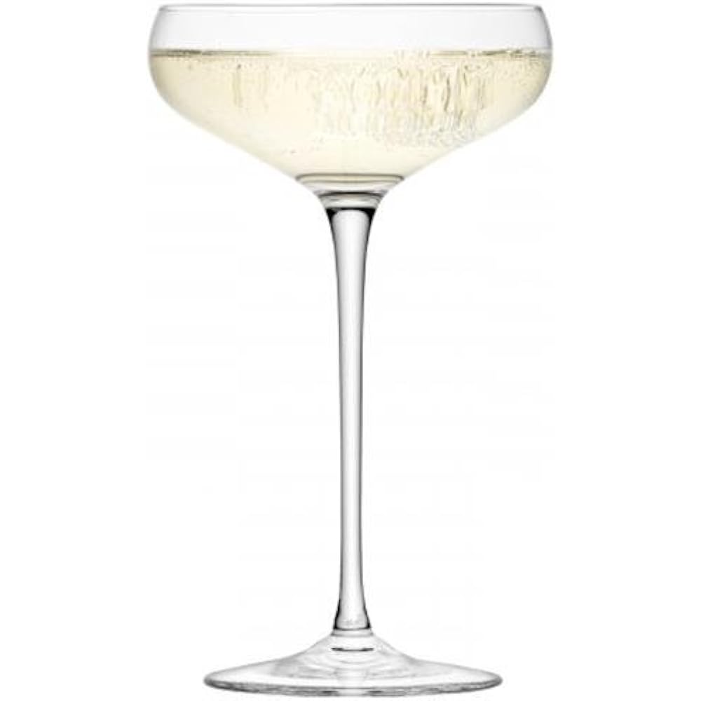 LSA Glass Wine Champagne Saucer x 4 G730-11-991