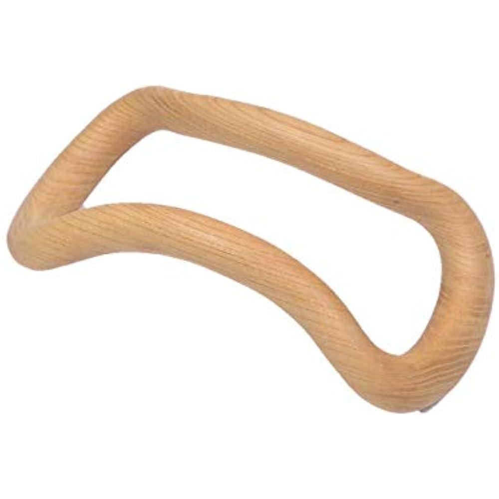 MAKISPORTS [Genuine Product] Stretching Equipment Wave Stretch Ring Wooden Unisex Keyaki