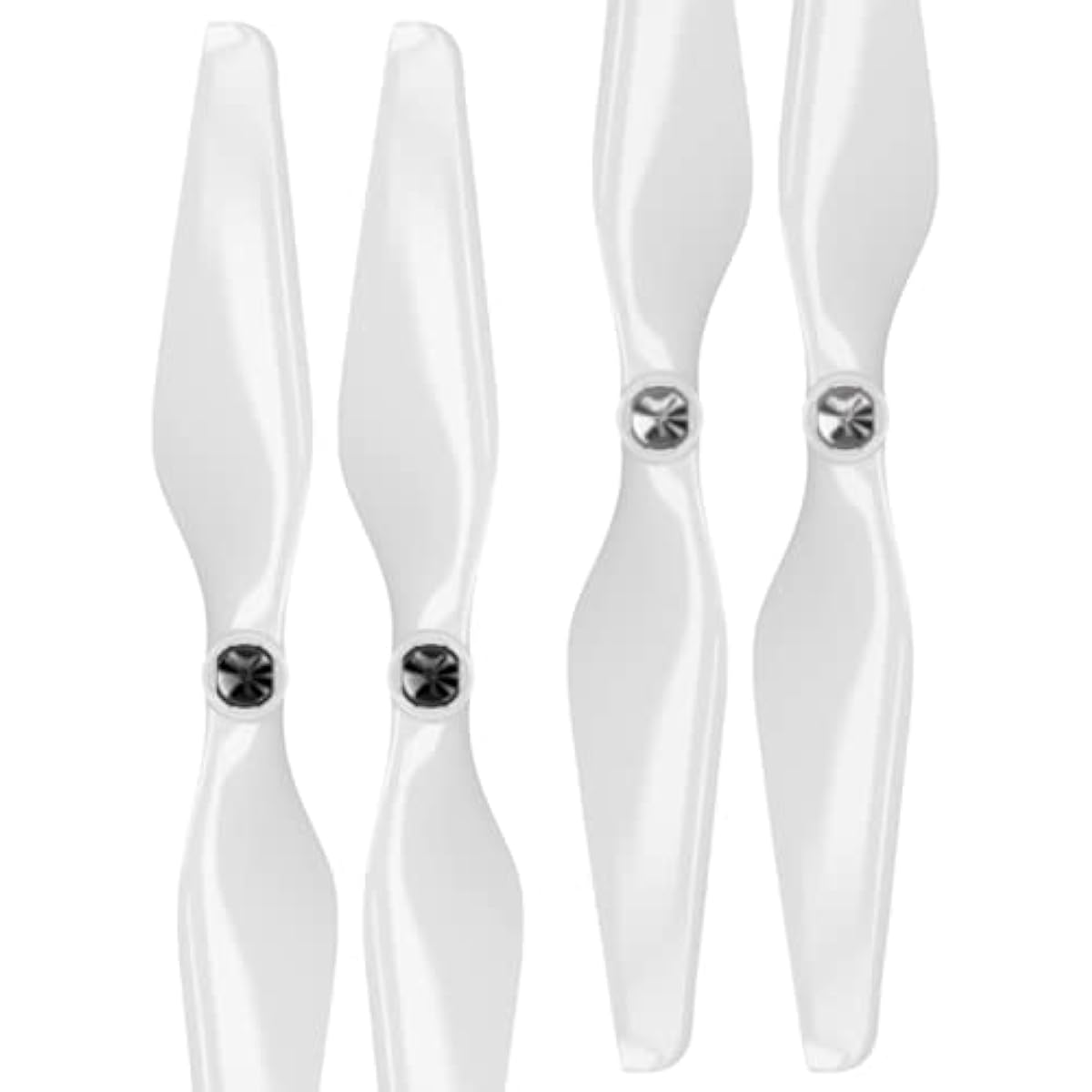 DJI Phantom Built-in Nut Upgrade Propellers in White - X4 Propellers