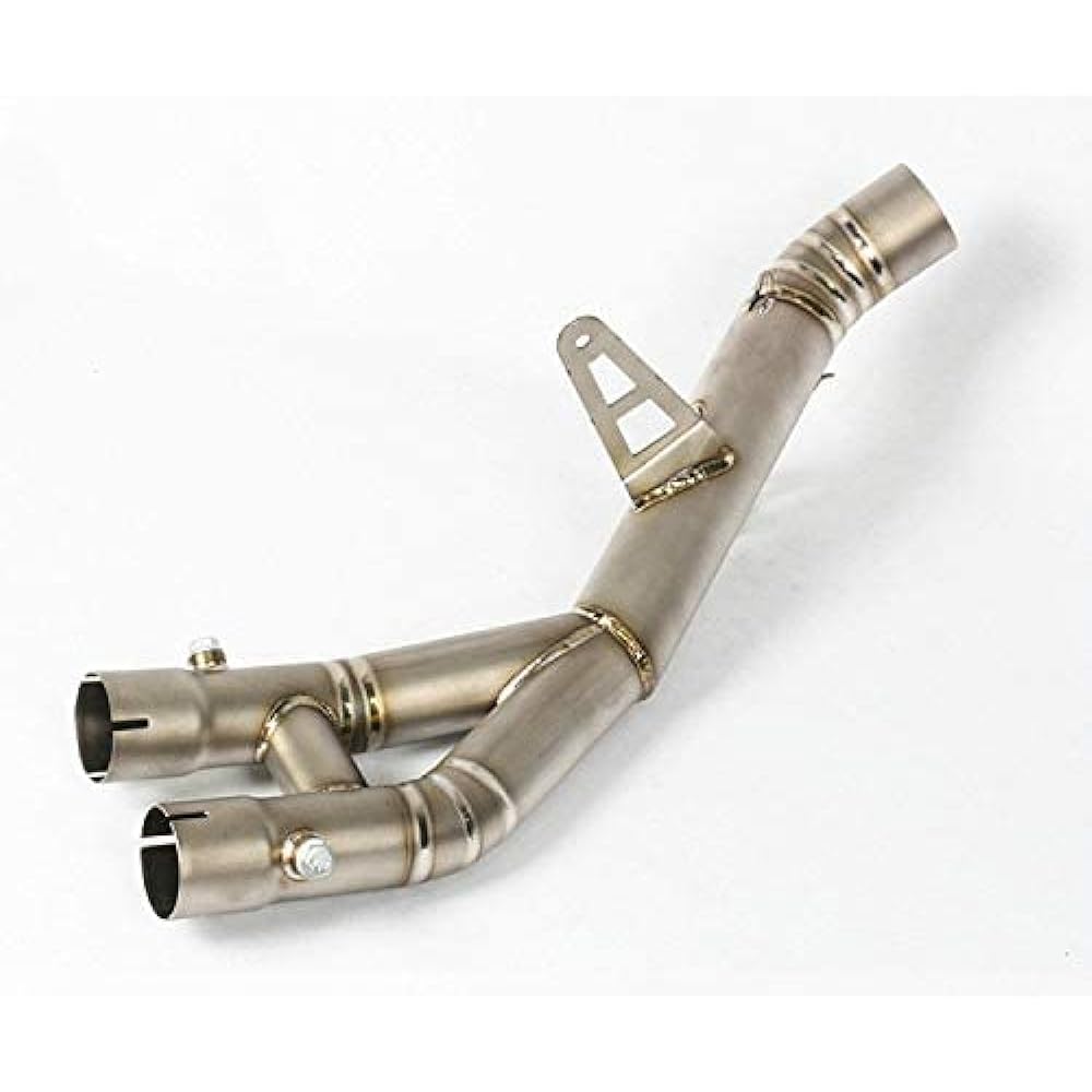 Motorcycle Exhaust Exhaust Pipe Intermediate Pipe Titanium Alloy Yamaha YZF-R1/R1M/MT10 (2015-2020) 60.5mm Applicable