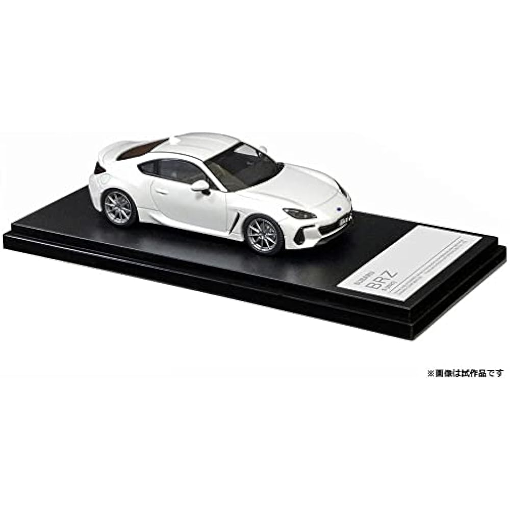 Hi Story 1/43 Subaru BRZ S (2021) Crystal White Pearl Finished Product HS376WH