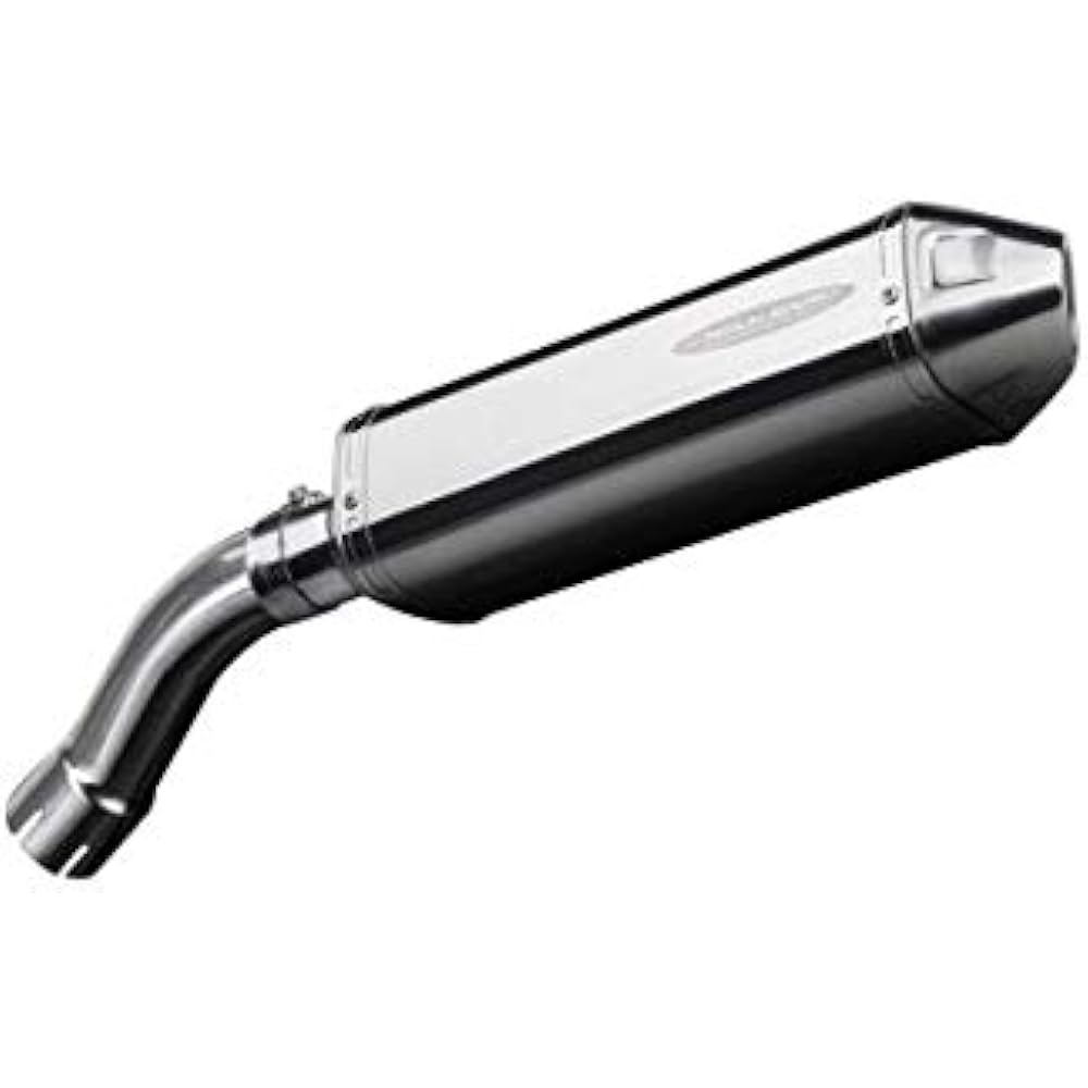 DELKEVIC Slip-on Stainless Steel Tri-Oval Muffler BMW F800GT 2013-2018 320mm KIT12H1