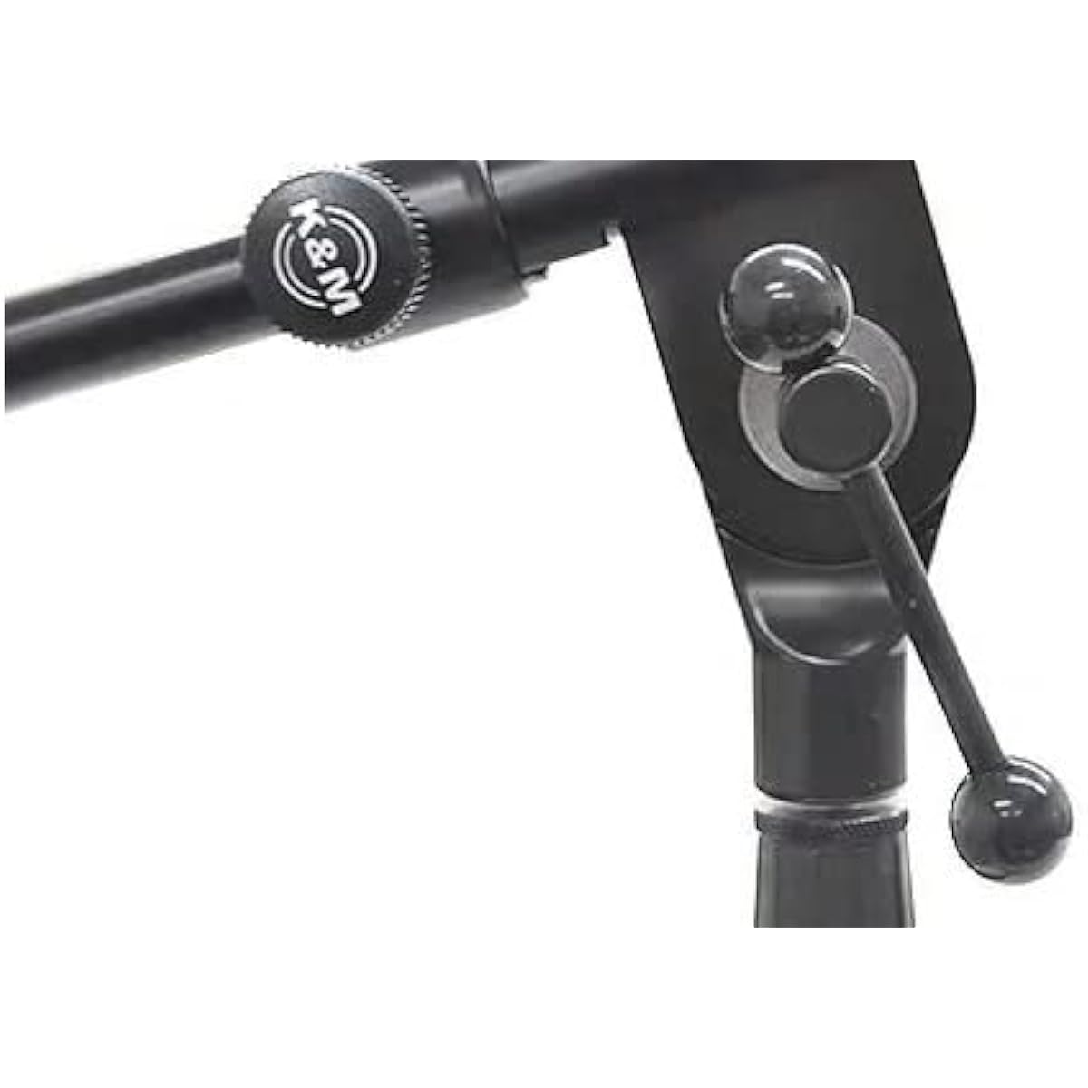 K&M boom type microphone stand 210/2 BLK