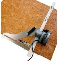 Shinwa Sokutei Circular Saw Guide Ruler L Angle with Handle and Auxiliary Plate 45cm 77899