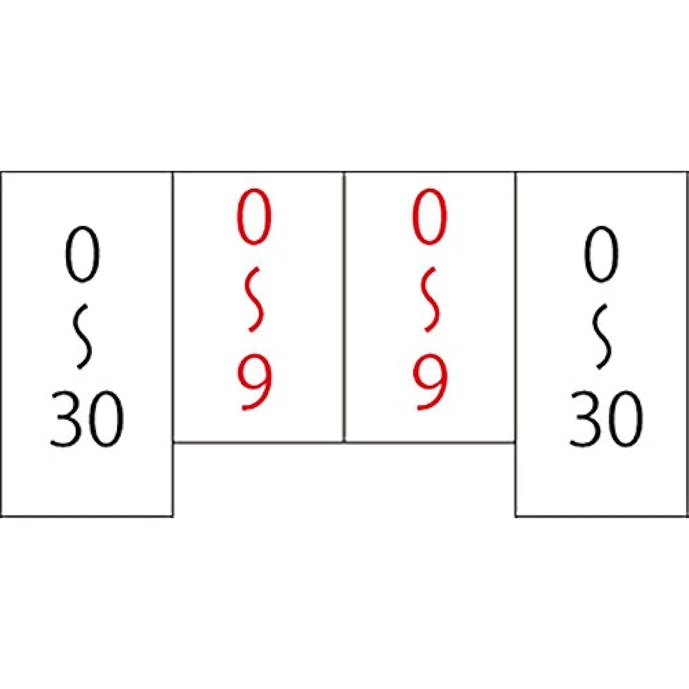 TOEI LIGHT Double-sided display game scoreboard B2440