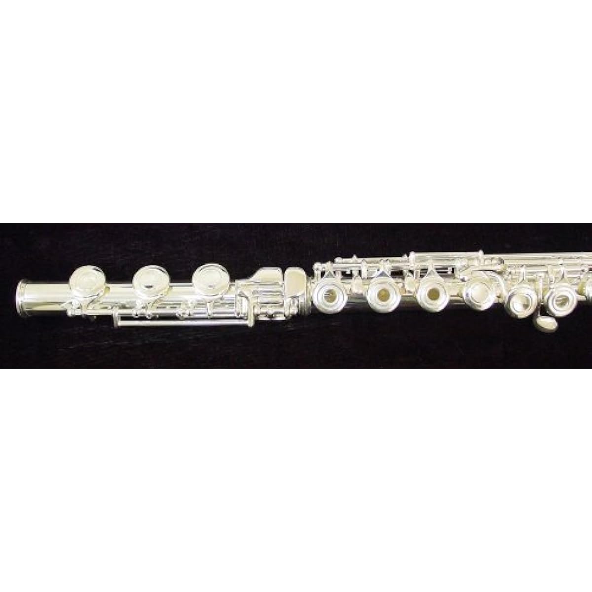 Signature Music 17 Open Hole Silver Low B Flute 2821S