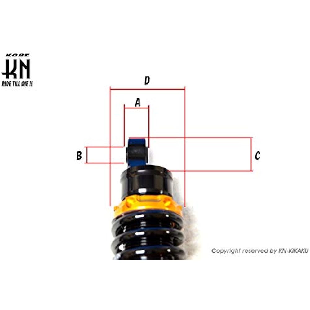 KN Planning Remote Control JOGZR Super JOGZR Rear Suspension Rear Suspension Rear Shock Rear Shock 230mm