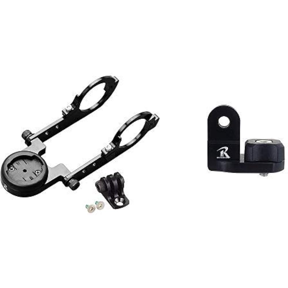 REC-MOUNTS Bryton combo mount (double-sided narrow type, bottom adapter included) Compatible with bryton Rider series [BRY-Narrow19+GP]