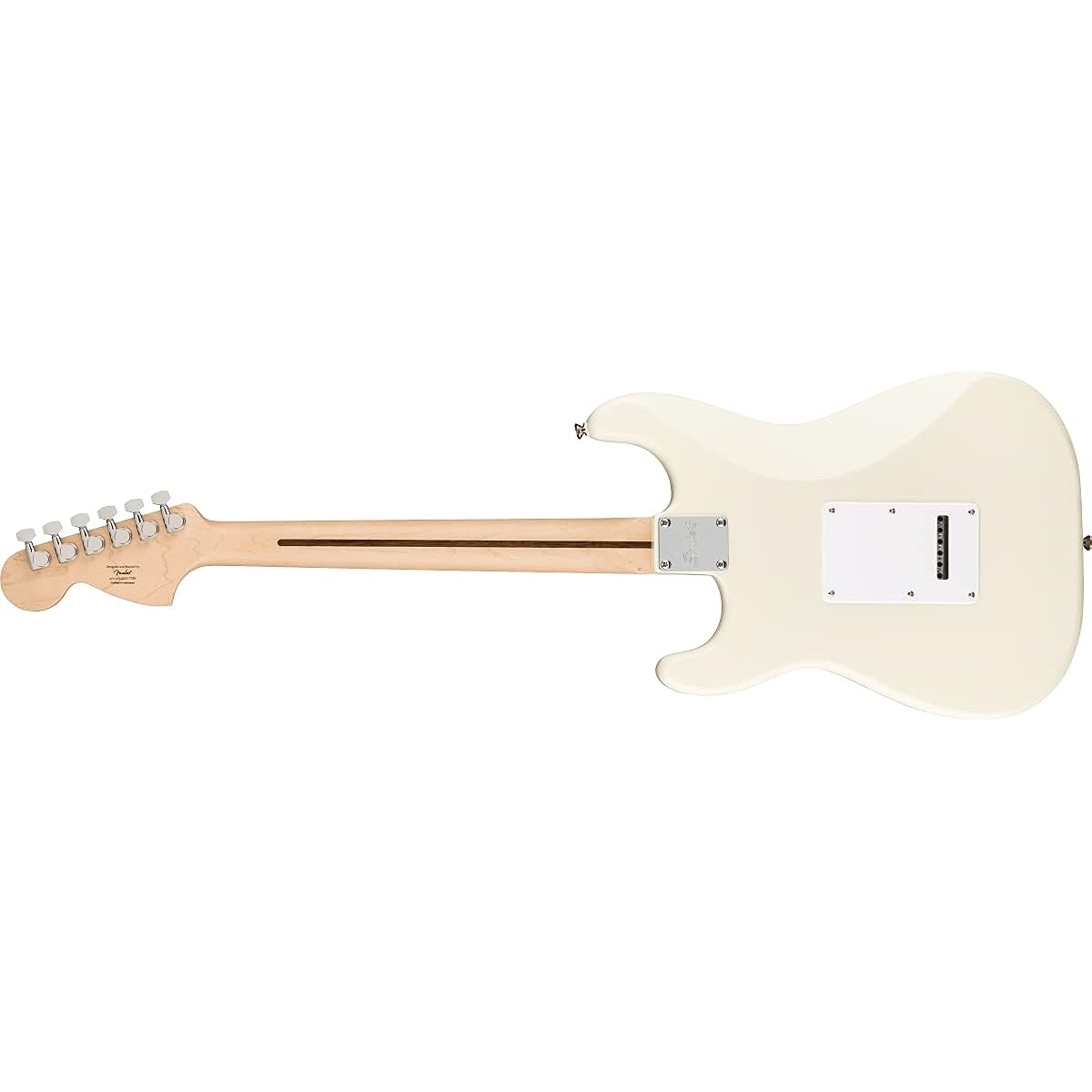 Squier by Fender/Affinity Series Stratocaster Maple Fingerboard White Pickguard Olympic White