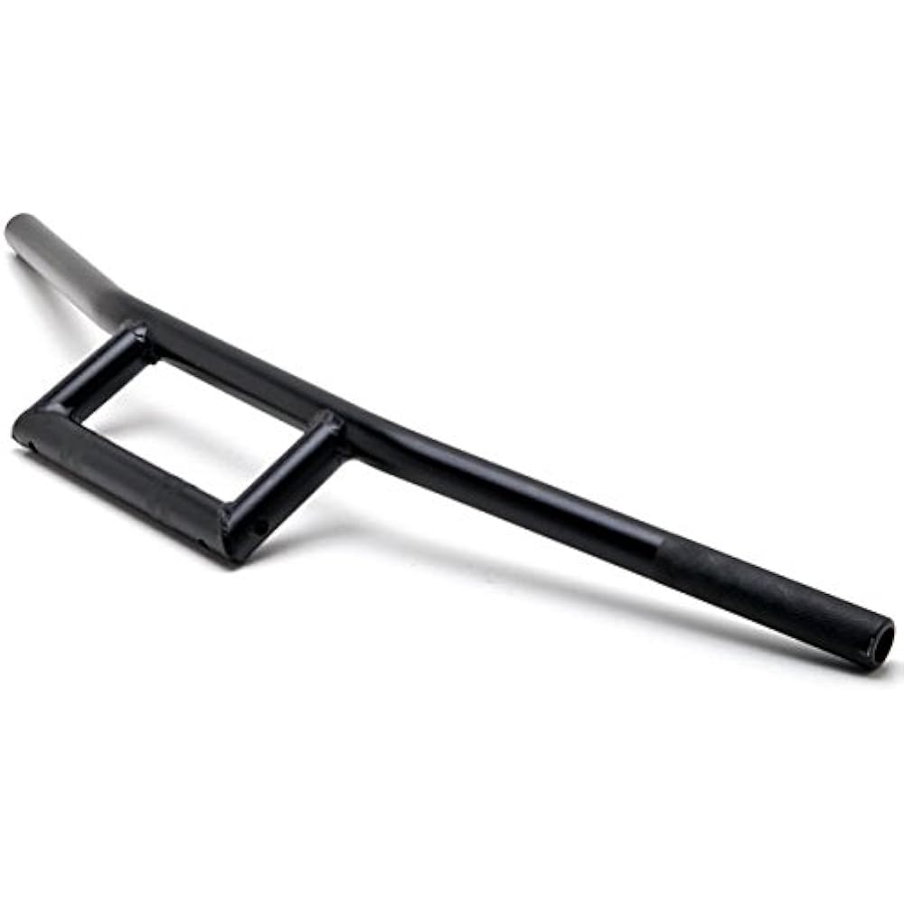 Krator Motorcycle Handlebar 7/8" Black Bar Window Style for Honda Ruckus Aero Z EZ 50 90