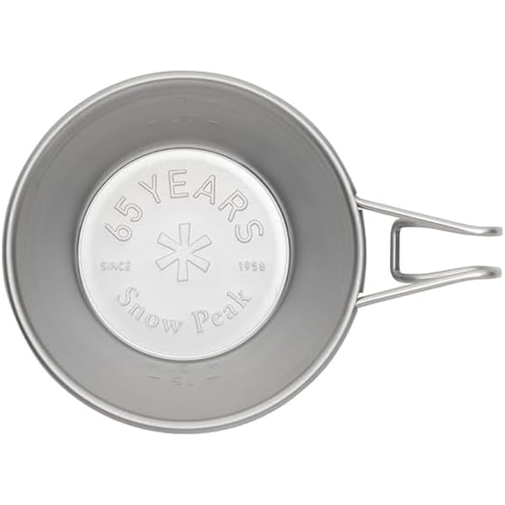 Snow Peak (Snow Peak) Tableware 65th Anniversary Mini Sierra Cup E-167 Camping Measuring Cup Stainless Steel