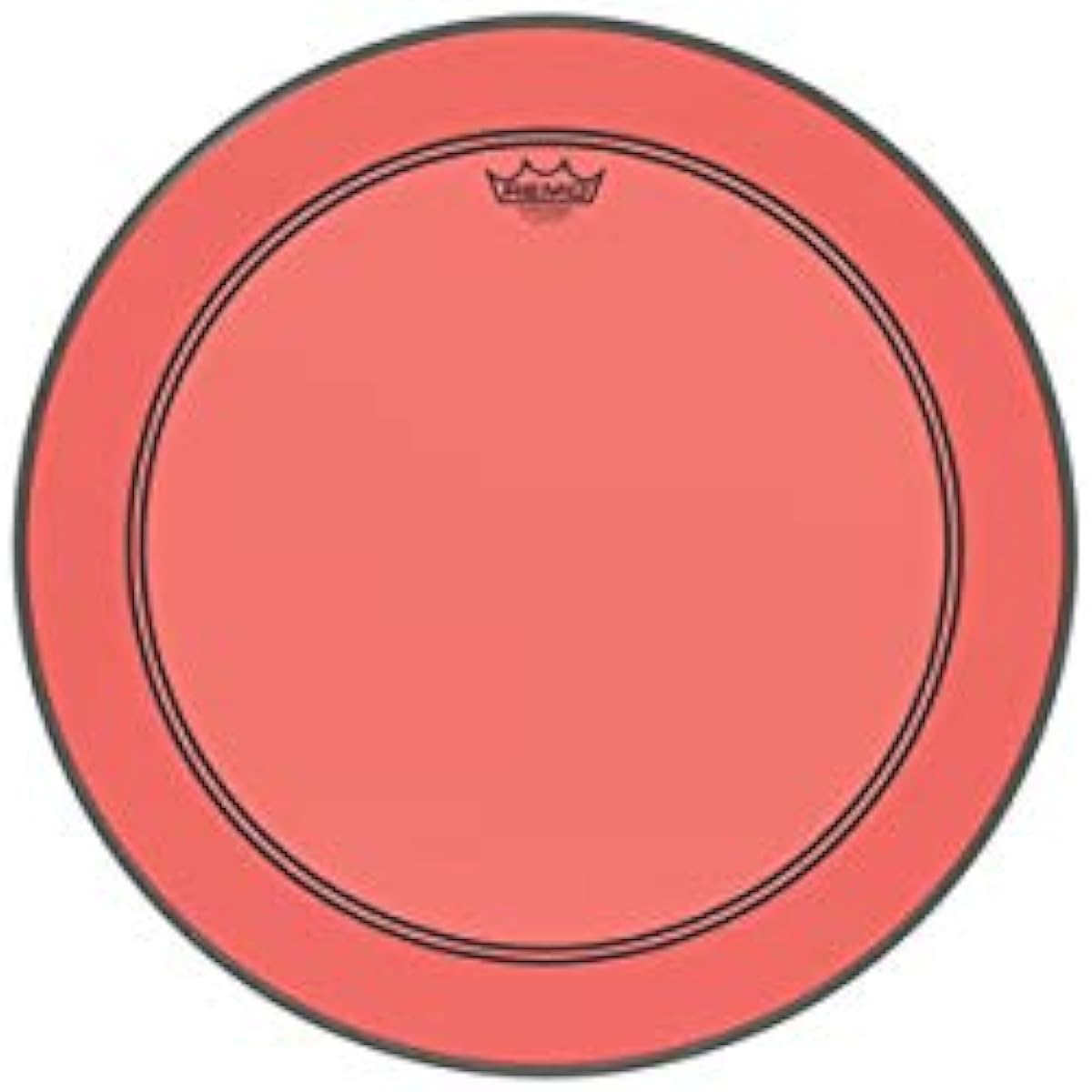 REMO Drumhead P3-322B RED COLORTONE POWERSTROKE3 22 inch