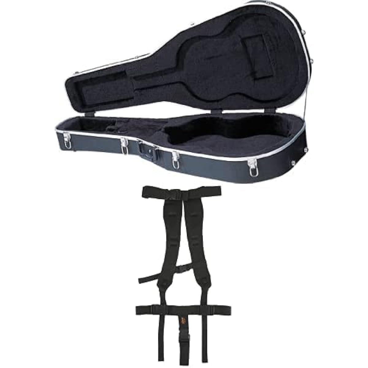 KC Classic Guitar ABSS Hard Case CA-130