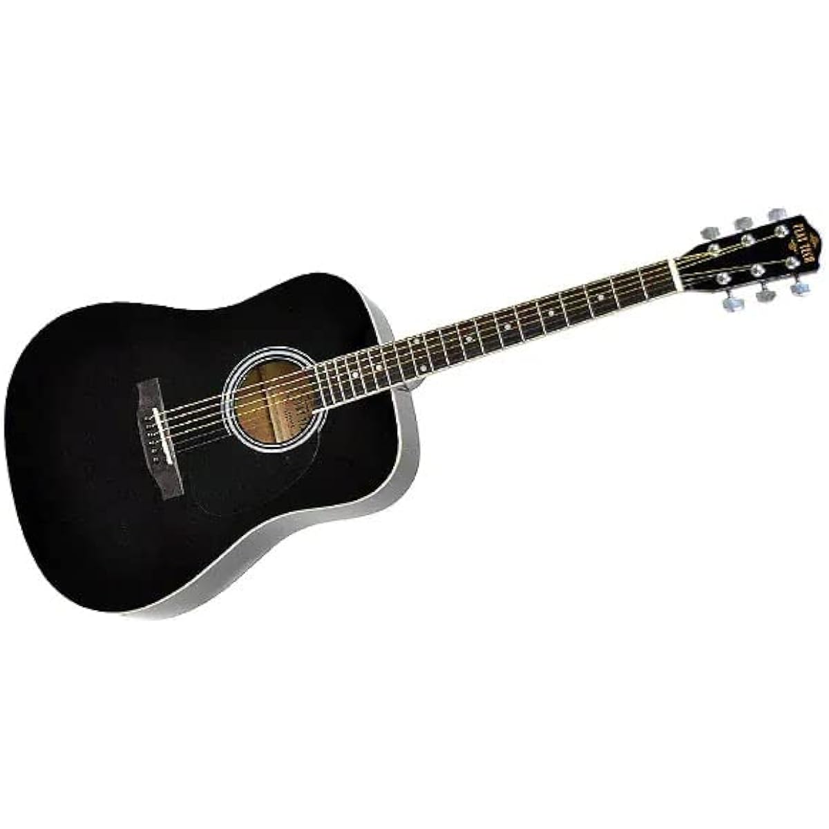 PLAYTECH Acoustic Guitar 18 Series Dreadnought Type Black