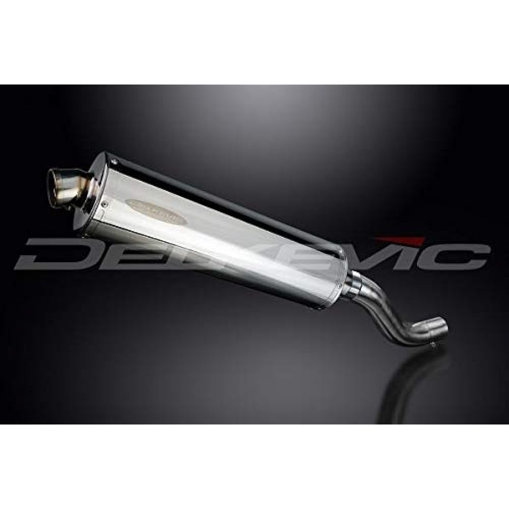 DELKEVIC Slip-on Stainless Oval Muffler DUCATI SCRAMBLER 800 2015-2016 450mm KIT06FR