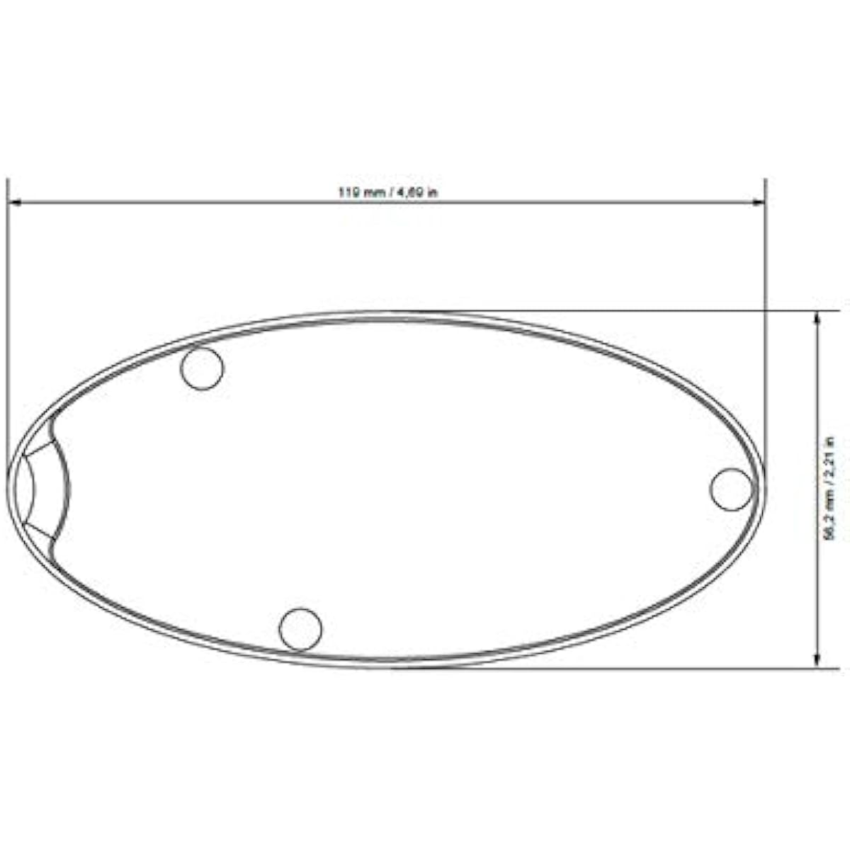 DELANO Bass Pickup The Xtender 5HE Bridge