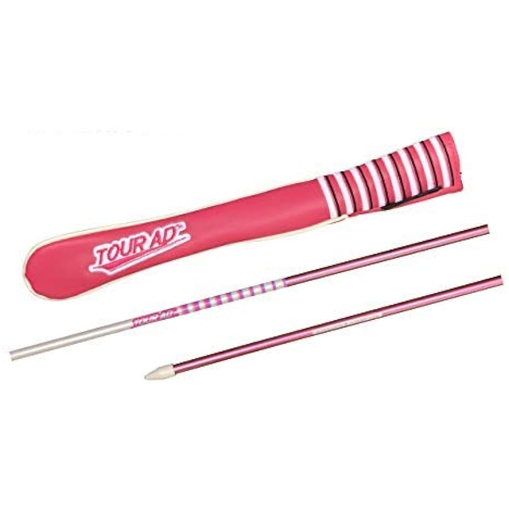 Graphite Design 2 alignment sticks & cover (2019 tour supplied model pink)