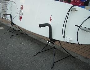 For cleaning your surfboard! Surfer's Stand Portable SURFER'S STAND PORTABLU / Surfboard Rack Surfing