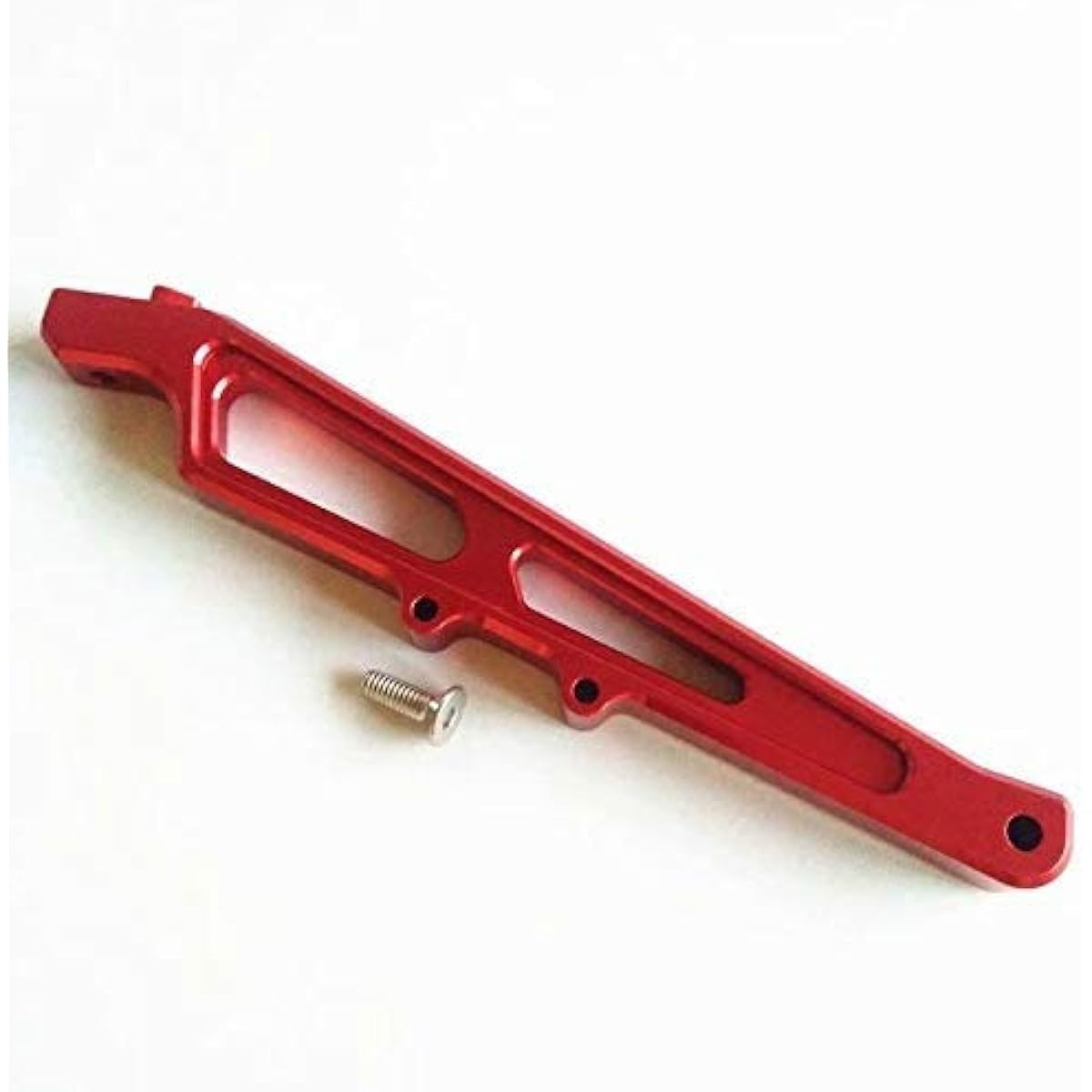 Raidenracing Aluminum Rear Chassis Brace for Arrma 1/7 LIMITELESS Infraction ARA320511 - Red
