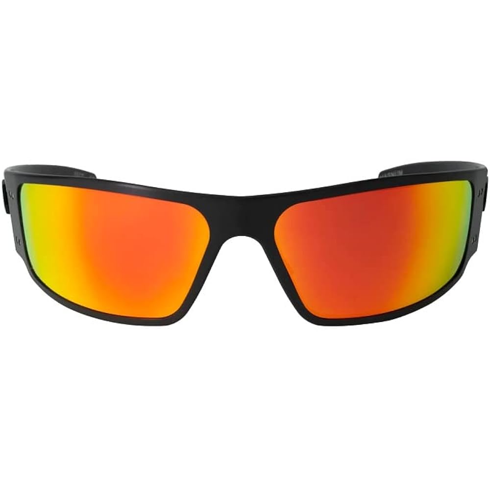 [GATORZ] Gators/MAGNUM AF-MAGBLK13PMBP Magnum Asian Fit Blackout Polarized Sunburst Mirror Sunglasses Authorized Retailer