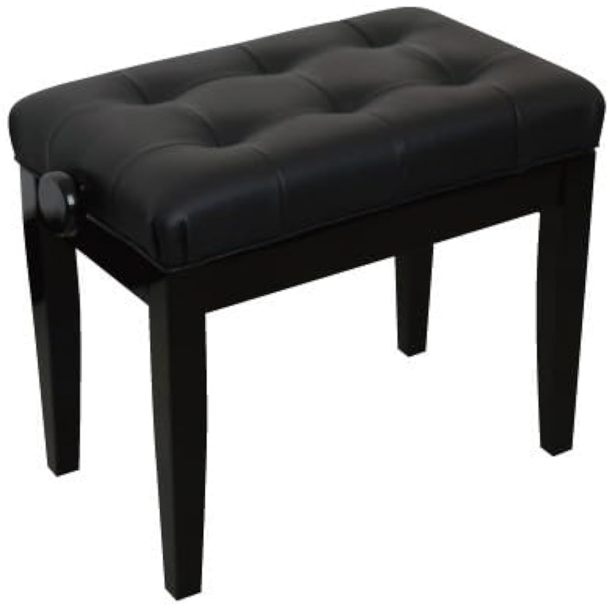 Piano stool KIKUTANI FS-201QZJ BLK Height adjustable Thick cushion Keyboard bench Keyboard stool Electronic piano stool