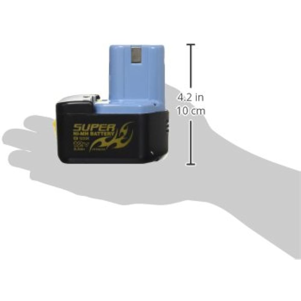 HiKOKI 12V Super Hydrogen Battery 3.3Ah Battery Cooling Compatible 0032-6075 EB1233X
