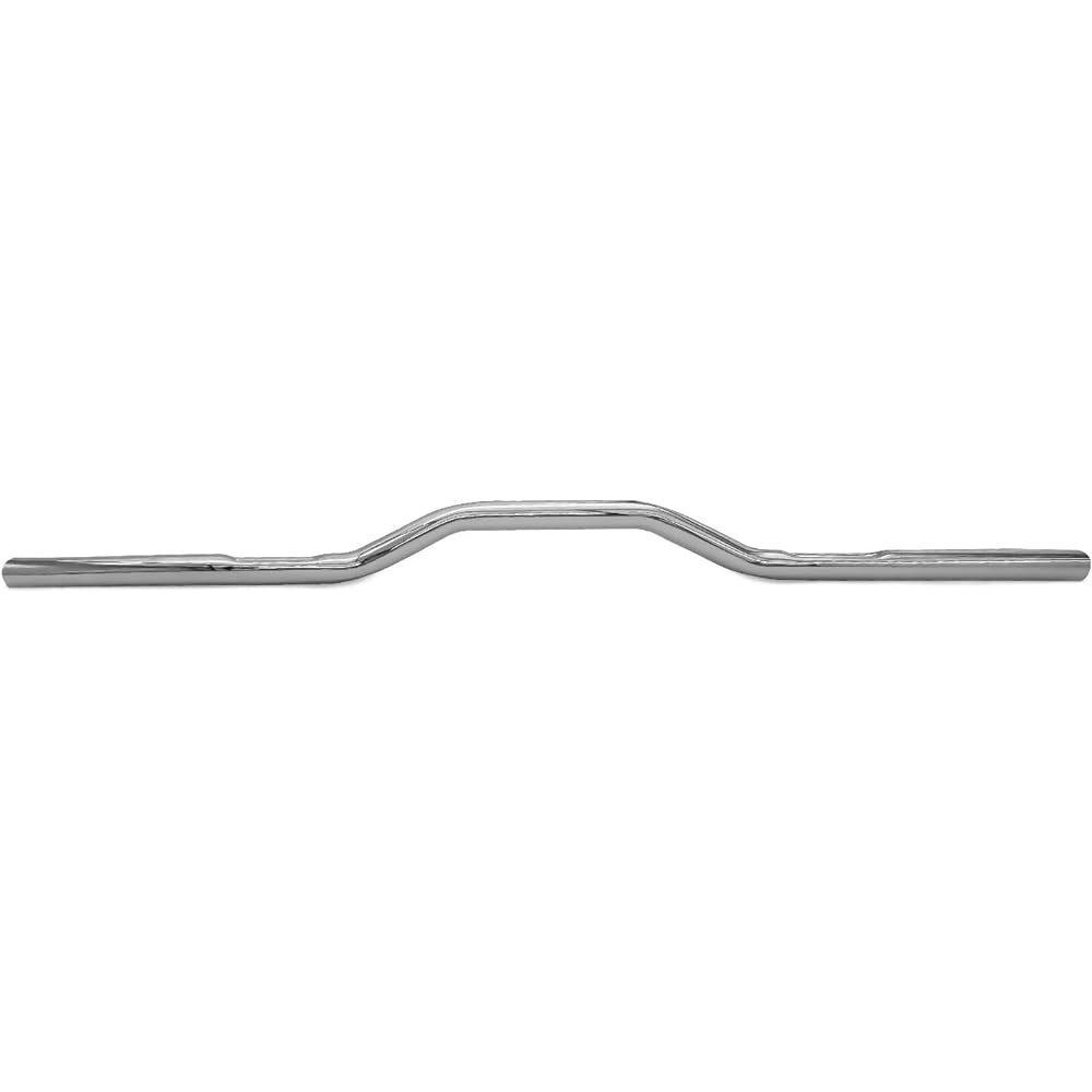 Chrome 30" 1" Width Drag Bar 25mm Handlebar Fit for Bobber Brat Cafe Chopper Custom Motorcycle Harley Sportster Dyna Softail