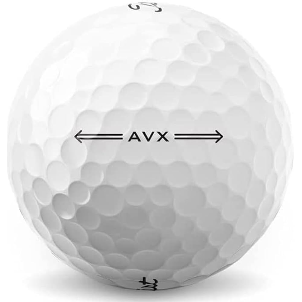 [3 dozen] TITLEIST Titleist Golf Ball 2022 Model AVX AVX Japanese Genuine Product White with bonus
