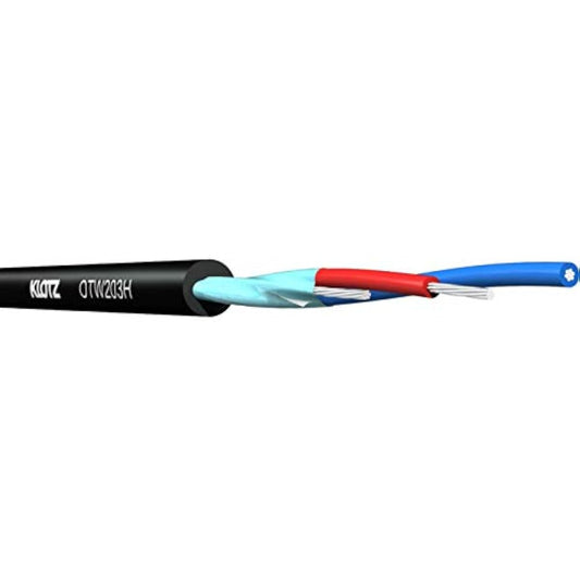 [Domestic genuine product] KLOTZ AES/EBU Digital Wiring Cable FRNC Flame Retardant Outer Diameter 3.2mm OTW203H.A Bulk 100M