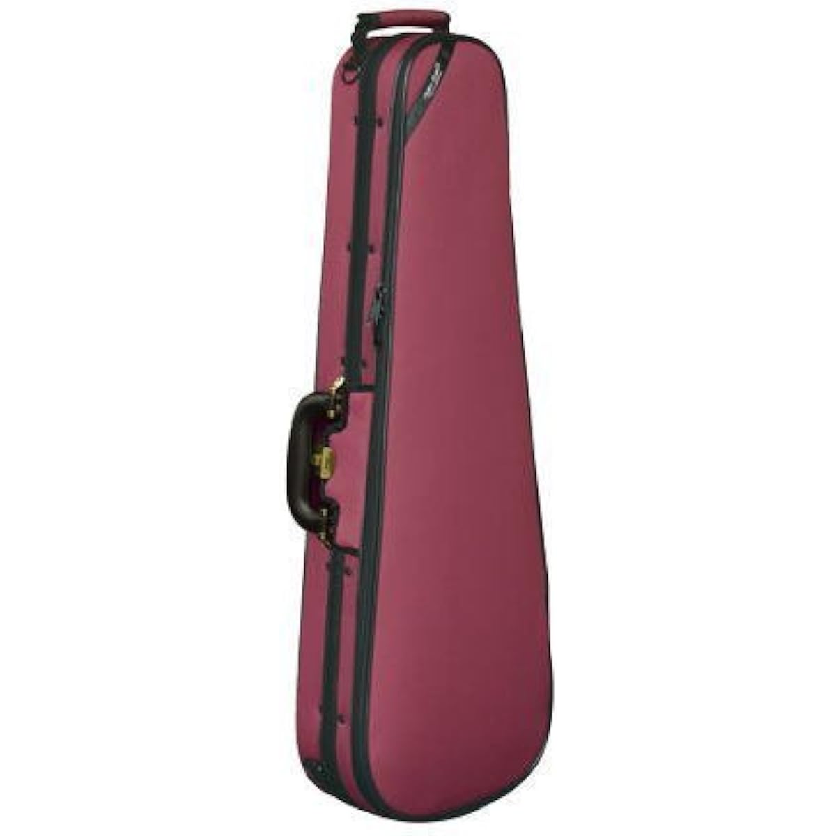Super Light Viola Case Shaped Triangular Burgundy (Red)
